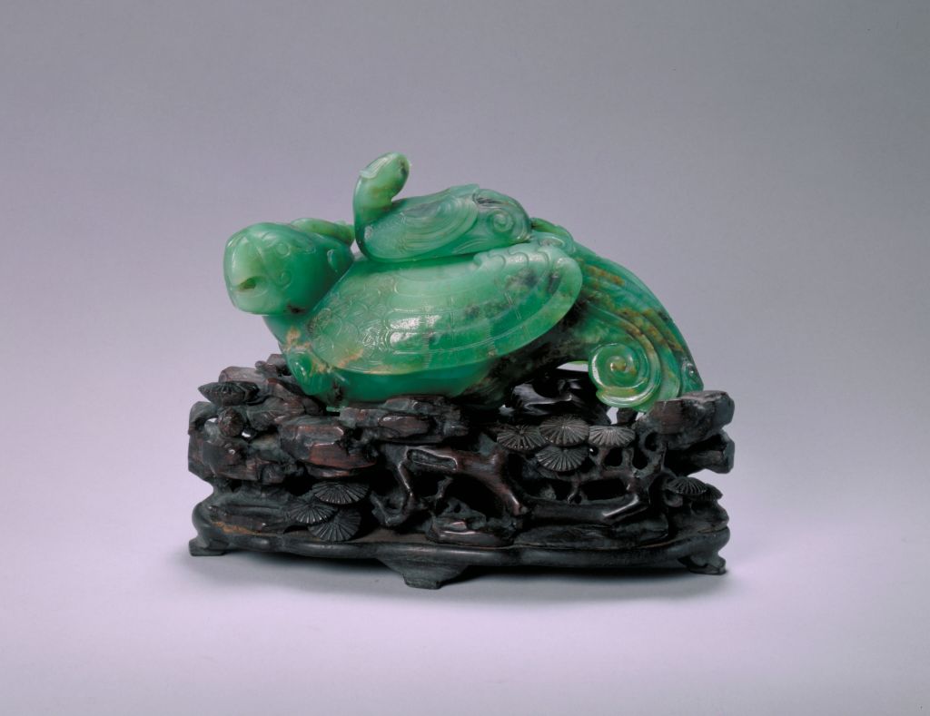 图片[1]-Jasper phoenix inkstone drop-China Archive